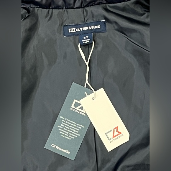 Cutter & Buck Navy Women’s Vest - S - NWT - Picture 4 of 7